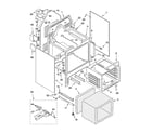 Whirlpool GR450LXLT0 oven chassis parts diagram
