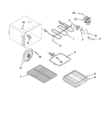 Oven parts, miscellaneous parts