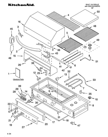 Grille parts
