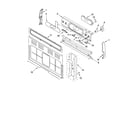 KitchenAid KERI201PBS0 control panel parts diagram