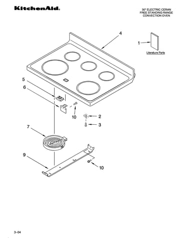 Cooktop parts