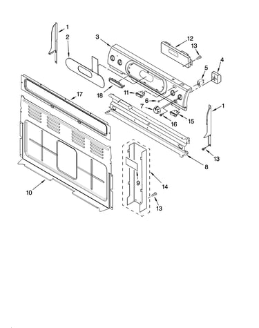 Control panel parts