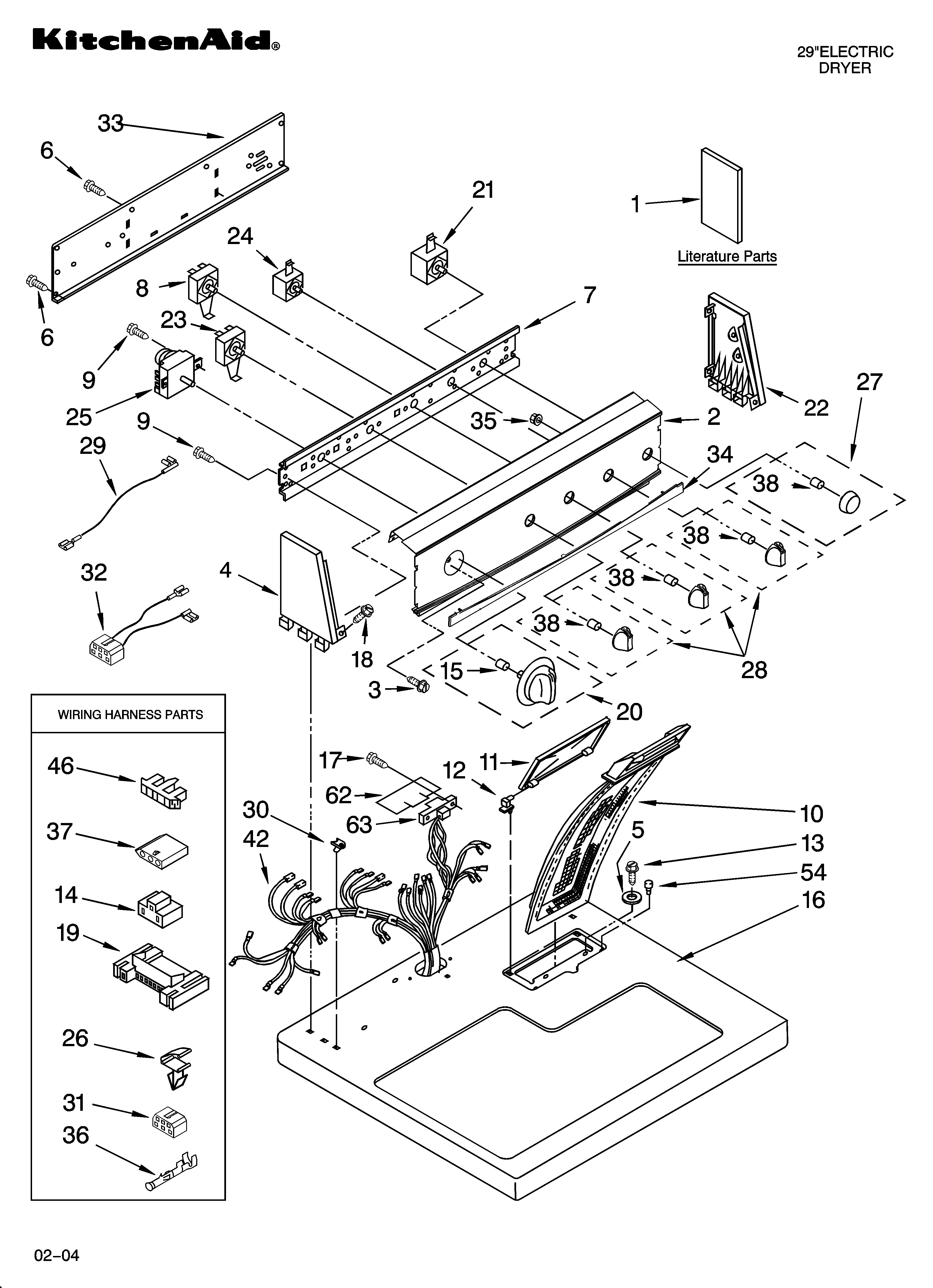 TOP AND CONSOLE PARTS