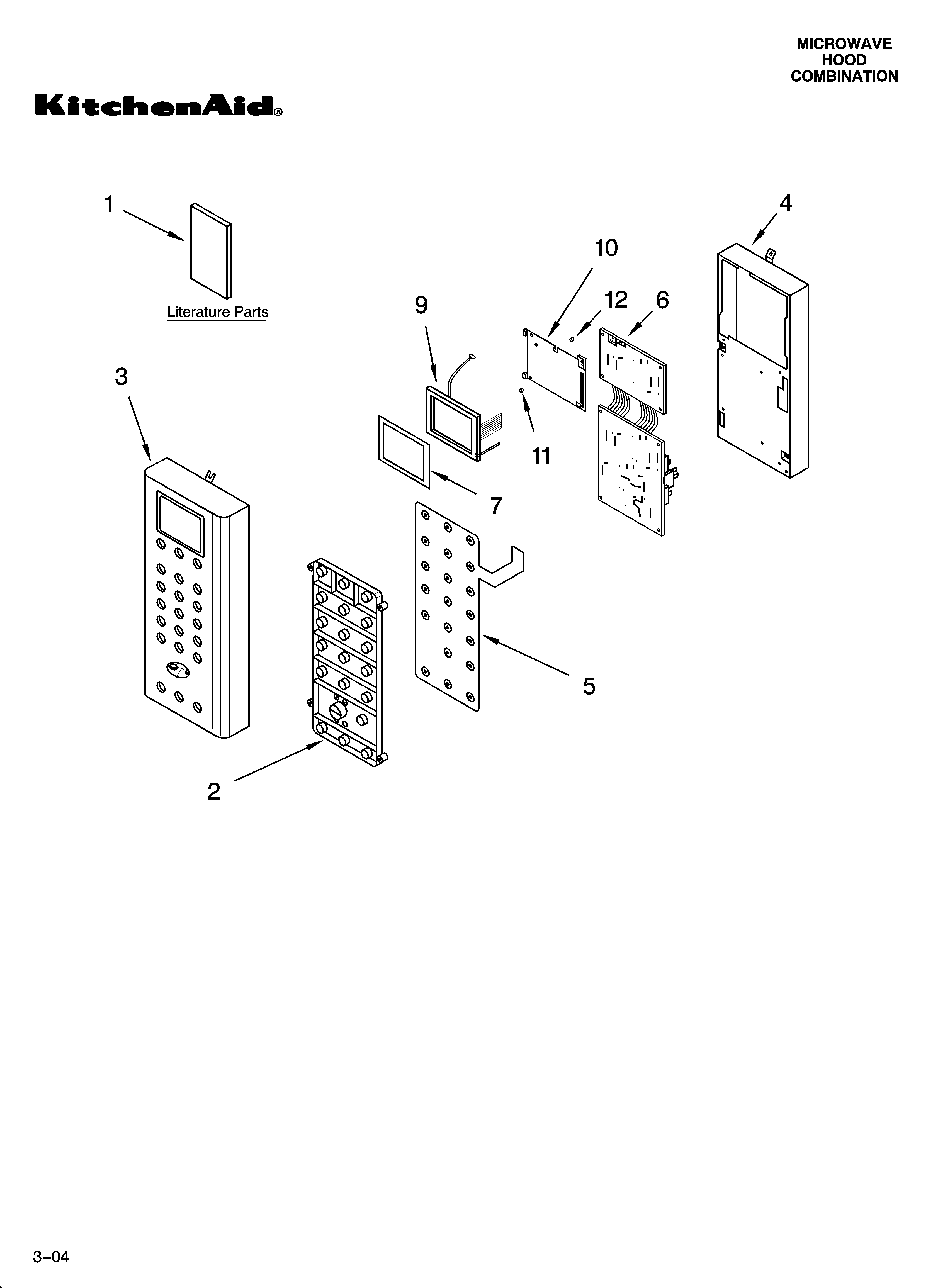 CONTROL PANEL PARTS