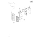 KitchenAid KHHS179LWH0 control panel parts diagram