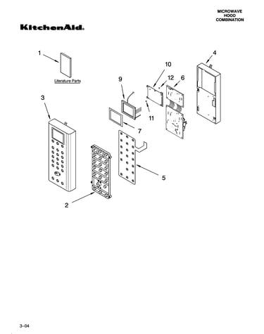 Control panel parts