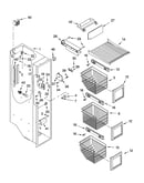 Freezer liner parts
