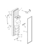 Freezer door parts