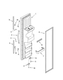 Freezer door parts