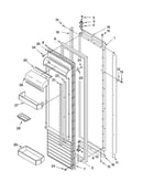 Refrigerator door parts