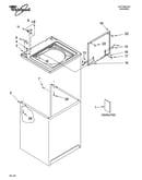 Top and cabinet parts