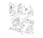 Whirlpool LGQ9508LW1 bulkhead parts diagram