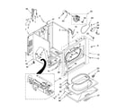 Whirlpool LGQ9858LG1 cabinet parts diagram