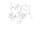 Whirlpool MT1145SLB1 oven cavity parts diagram