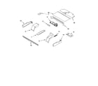 Whirlpool RBS245PDS17 top venting parts, optional parts diagram