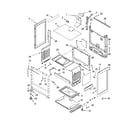 Whirlpool SF303PEPQ0 chassis parts diagram