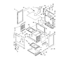 Whirlpool SF303PEPQ1 chassis parts diagram