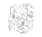Whirlpool SF315PEPW0 chassis parts diagram