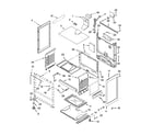 Whirlpool SF315PEPB1 chassis parts diagram