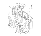 Whirlpool SF380LEMT1 chassis parts diagram