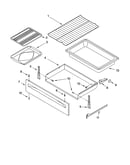 Drawer & broiler parts
