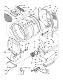 Optional parts (not included) upper and lower bulkhead