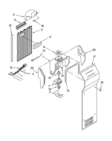 Air flow parts