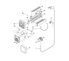 Whirlpool ED2NHEXNB00 icemaker parts, parts not illustrated diagram