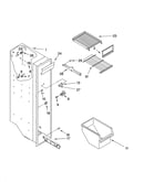 Freezer liner parts