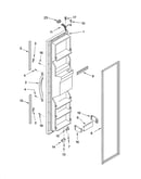 Freezer door parts