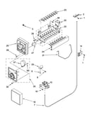 Icemaker parts, parts not illustrated