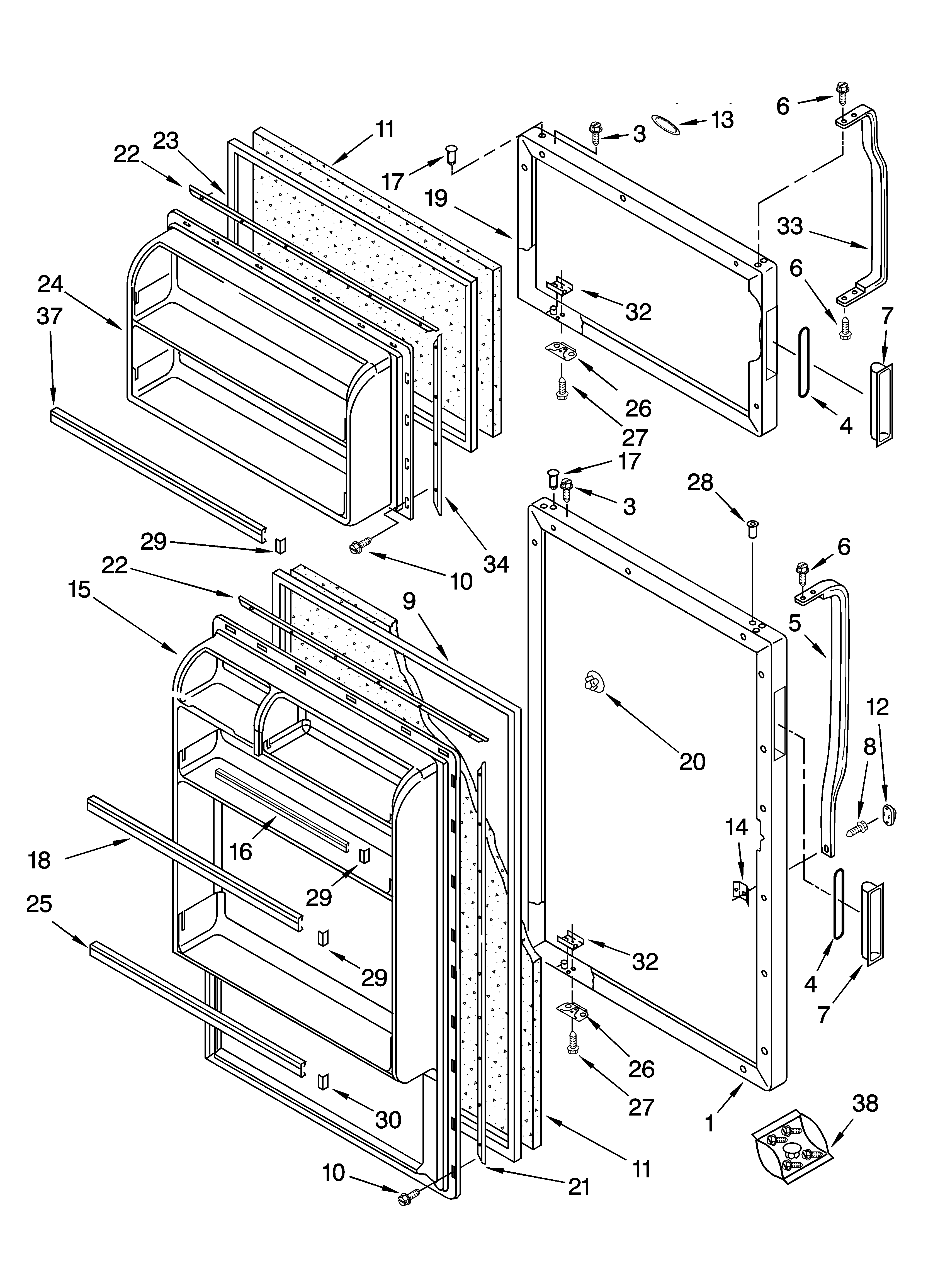 Door parts