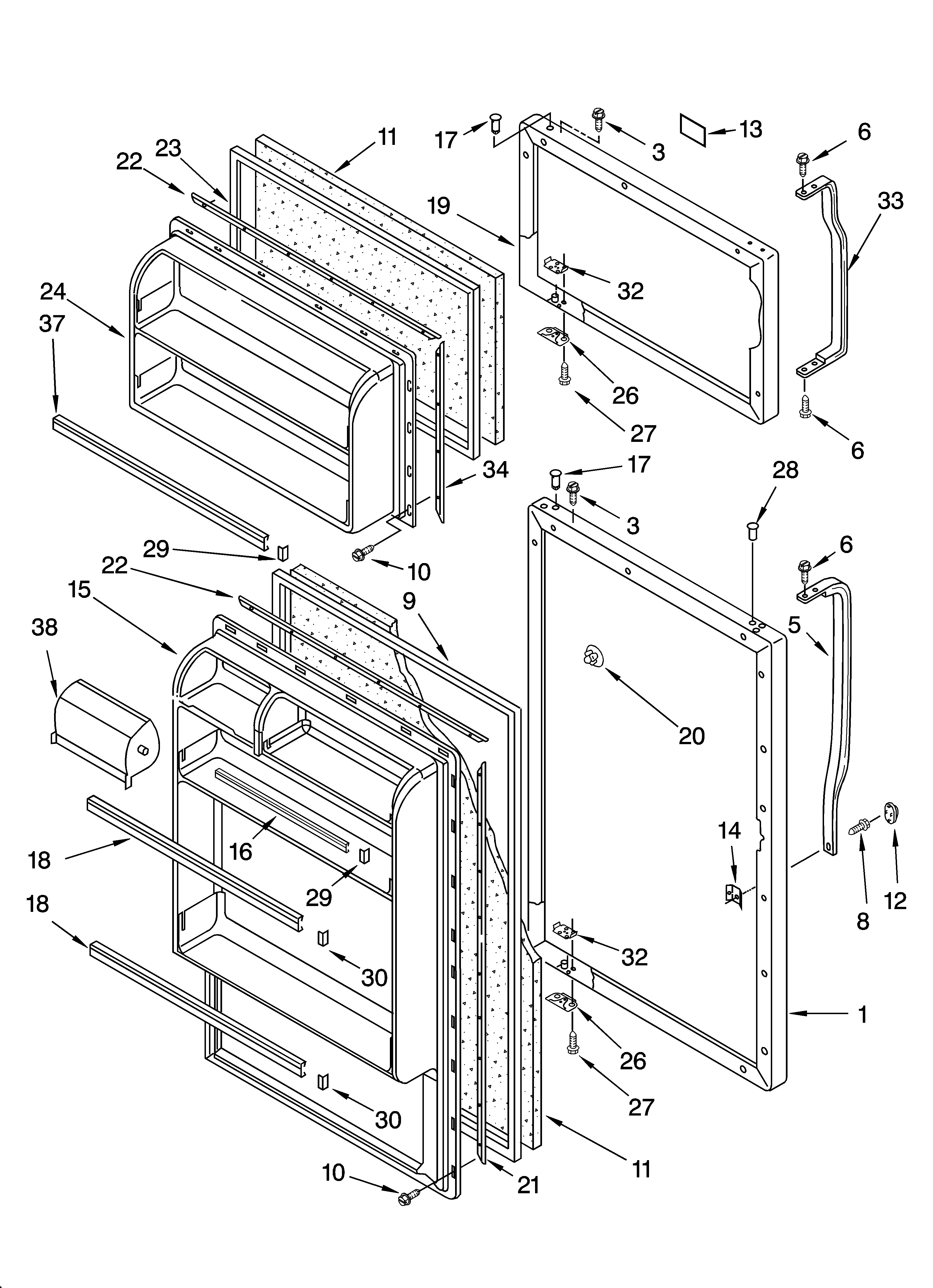 Door parts