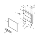 Freezer door parts