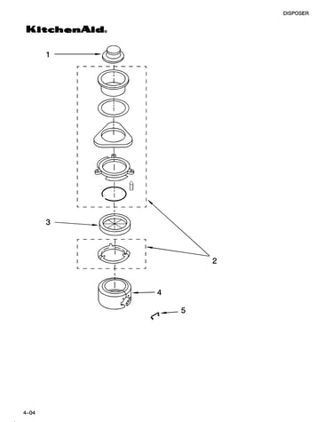 Upper housing and flange parts