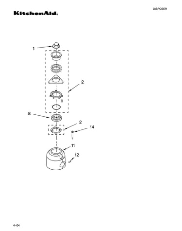 Upper housing and flange parts