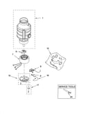 Lower housing and motor parts