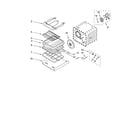 KitchenAid KEMC377KBL02 internal oven parts diagram