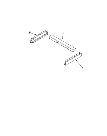 Microwave compartment parts