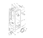 KitchenAid KSRA22CNSS00 refrigerator liner parts diagram