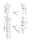 Motor and ice container parts