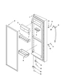 Refrigerator door parts