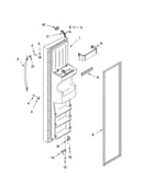 Freezer door parts