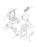 Dispenser front parts