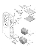 Freezer liner parts