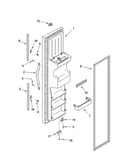 Freezer door parts