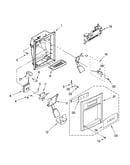 Dispenser front parts