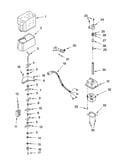 Motor and ice container parts