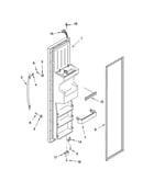 Freezer door parts
