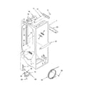 KitchenAid KSRS25CNLK00 refrigerator liner parts diagram